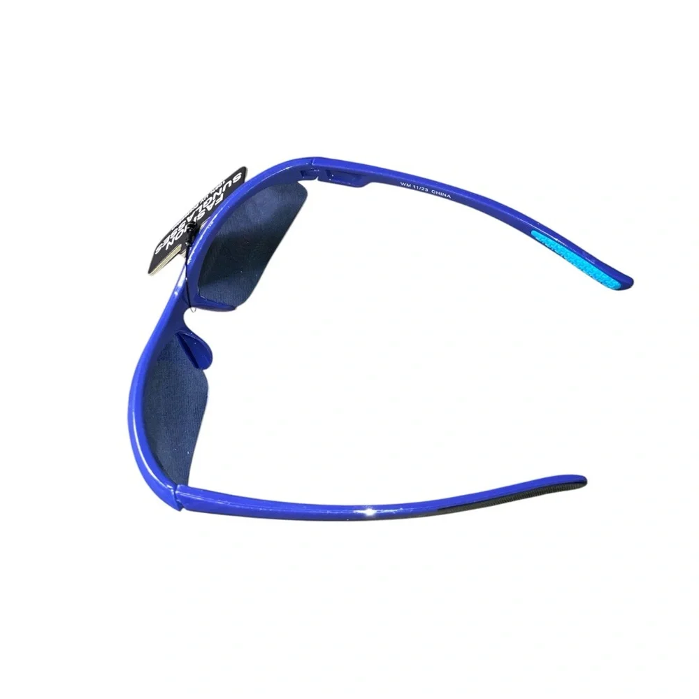 Sports Wrap Semi Rim Fashion Sunglasses